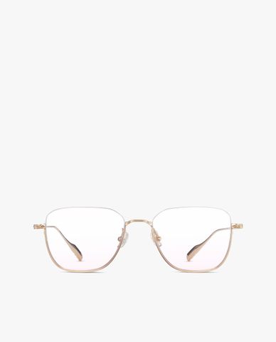  MUJOSH - Kính mát gọng tròn unisex phối màu tinh tế 