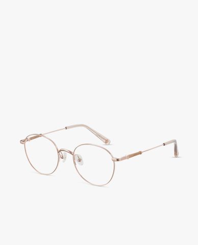  MUJOSH - Gọng kính oval nữ dáng mảnh hiện đại 