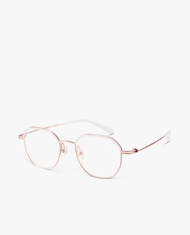  MUJOSH - Gọng kính đa giác unisex dáng mảnh thời trang 