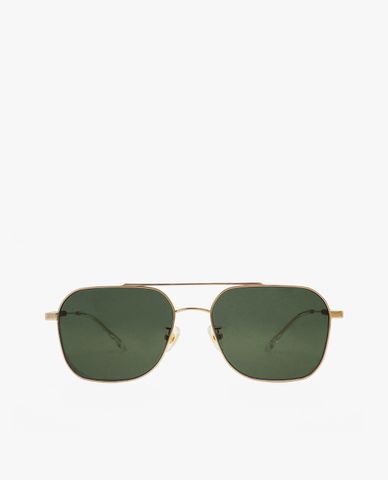  MUJOSH - Kính mát nam gọng phi công bản mảnh thời trang 