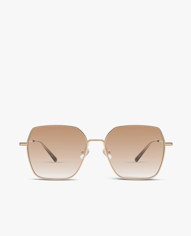  MUJOSH - Kính mát nữ gọng đa giác bản mảnh hiện đại 