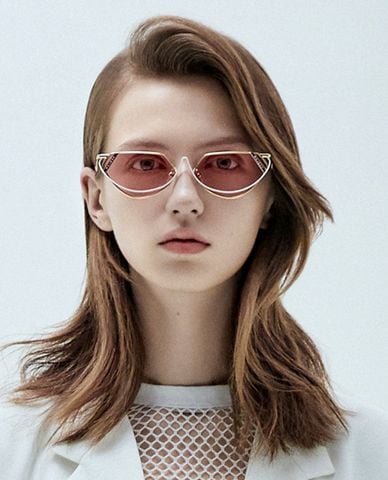  MUJOSH - Kính mát gọng mắt mèo thời trang 