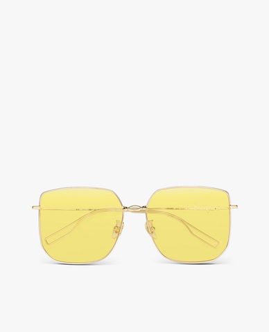  MUJOSH - Kính mát nữ gọng vuông bản mỏng thời trang 