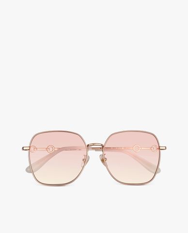  MUJOSH - Kính mát nữ gọng vuông bo tròn hiện đại 