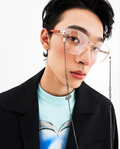  MUJOSH - Gọng kính đa giác bản mảnh thời trang 