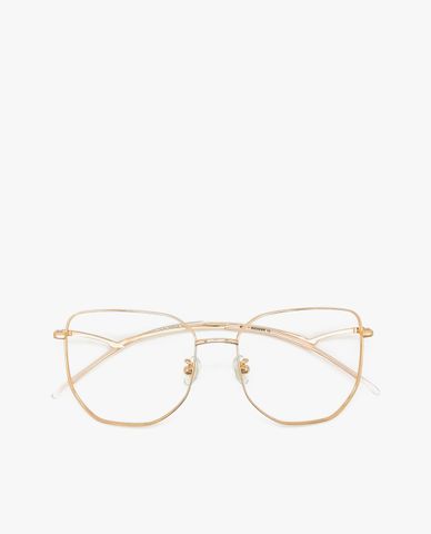  MUJOSH - Gọng kính đa giác bo tròn thời trang 