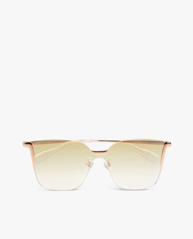  MUJOSH - Kính mát unisex gọng vuông bản vừa hiện đại 