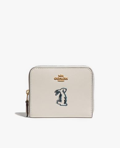  COACH - Ví nữ phối zip Selena Small 