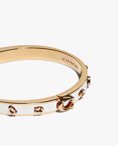  COACH - Vòng đeo tay nữ Pegged Signature 