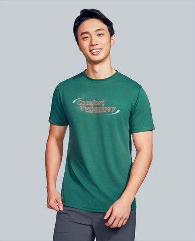  SKECHERS - Áo thun thể thao nam cổ tròn tay ngắn Performance 