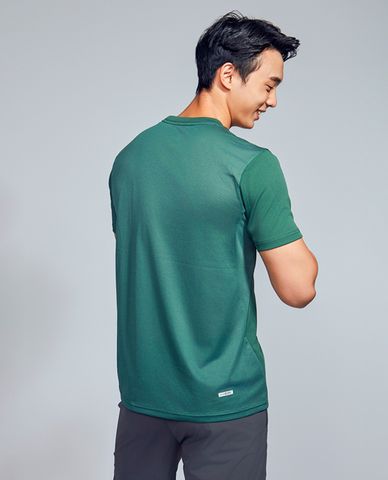  SKECHERS - Áo thun thể thao nam cổ tròn tay ngắn Performance 