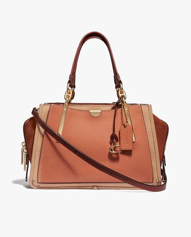  COACH - Túi đeo vai nữ chữ nhật Dreamer In Colorblock 
