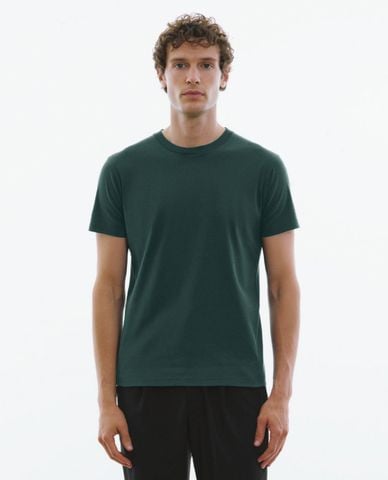  URBAN REVIVO - Áo thun nam cổ tròn tay ngắn Straight 