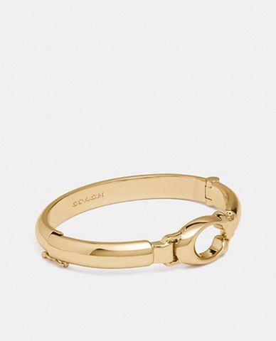  COACH - Vòng tay nữ Sculpted Signature Plaque 