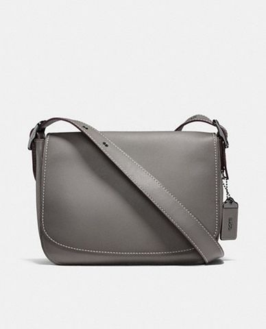  COACH - Túi xách nam nắp gập Saddle 33 