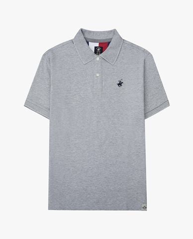  BEVERLY HILLS POLO CLUB - Áo polo nam cổ bẻ tay ngắn thời trang 