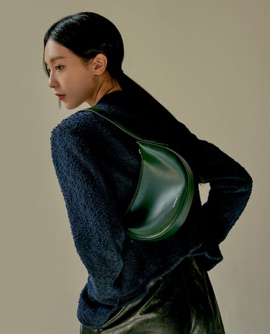  Marhen.J - Túi đeo vai nữ dáng trăng khuyết Fino 