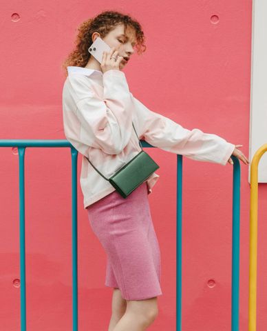  Marhen.J - Túi đeo chéo nữ nắp gập phom chữ nhật Marilyn 