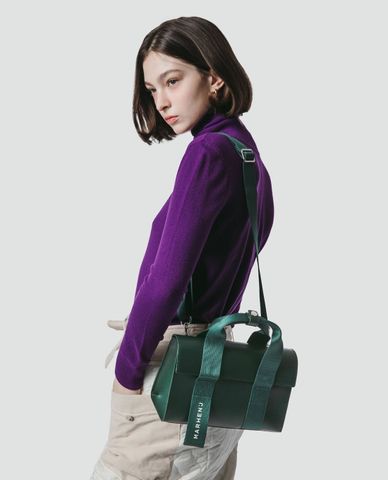  Marhen.J - Túi đeo vai nữ chữ nhật Ludy (Apple Leather Ver.) 