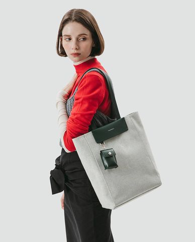  Marhen.J - Túi đeo vai nữ chữ nhật Wheat 