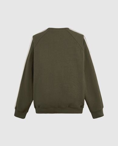  URBAN REVIVO - Áo sweatshirt nam cổ tròn tay dài Crew Neck Loose 