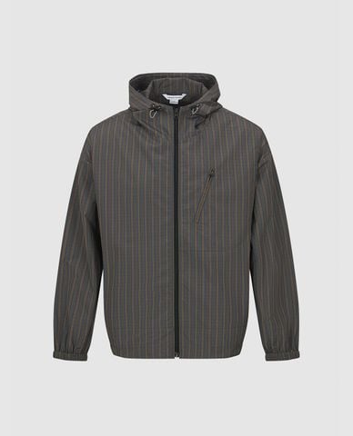  URBAN REVIVO - Áo khoác phối mũ nam tay dài Oversized 