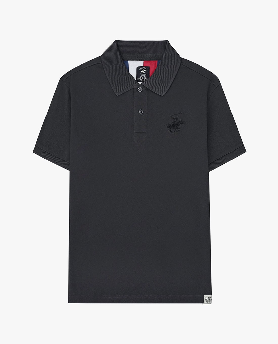 BEVERLY HILLS POLO CLUB - Áo polo nam cổ bẻ tay ngắn thời trang