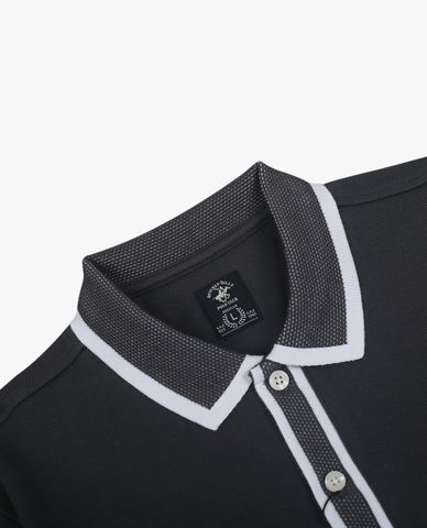  BEVERLY HILLS POLO CLUB - Áo polo nam cổ bẻ tay ngắn trẻ trung 