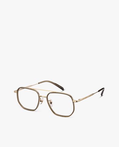  MUJOSH - Gọng kính đa giác unisex bản mảnh cá tính 