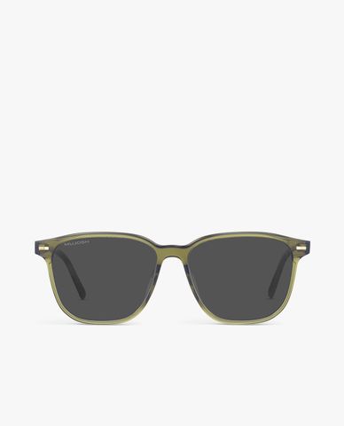  MUJOSH - Kính mát unisex gọng vuông dáng mảnh thời trang 