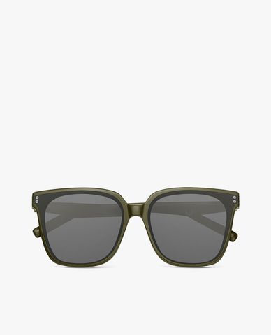  MUJOSH - Kính mát nam gọng vuông bản dày thời trang 