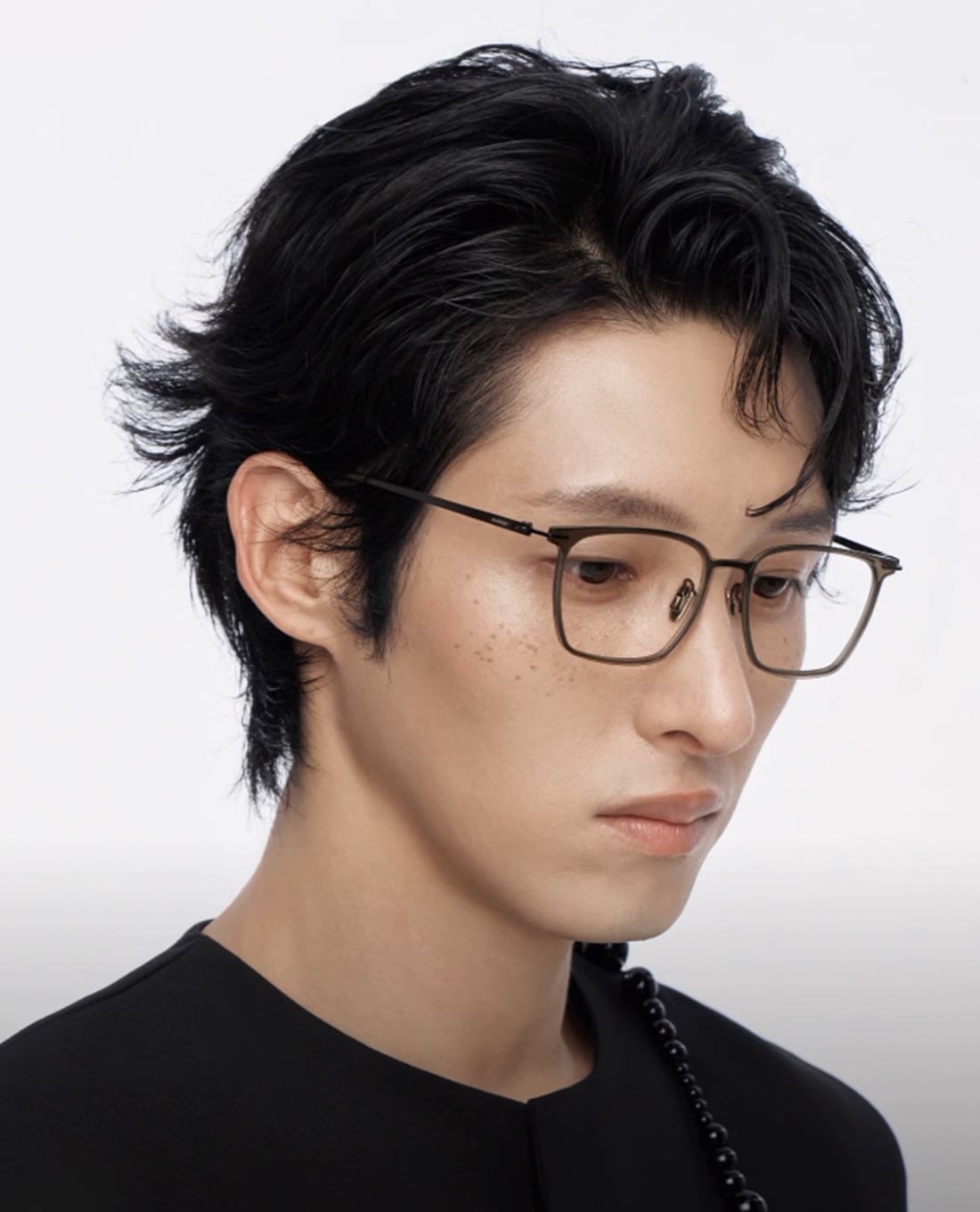 MUJOSH - Gọng kính vuông unisex bản mảnh Wood 90