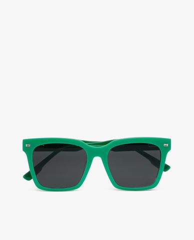  MUJOSH - Kính mát unisex gọng vuông bản dày hiện đại 