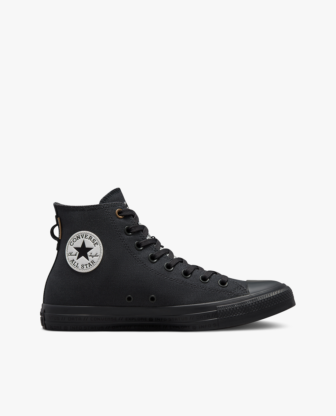 CONVERSE - Giày sneakers unisex cổ cao Chuck Taylor All Star Global Logo