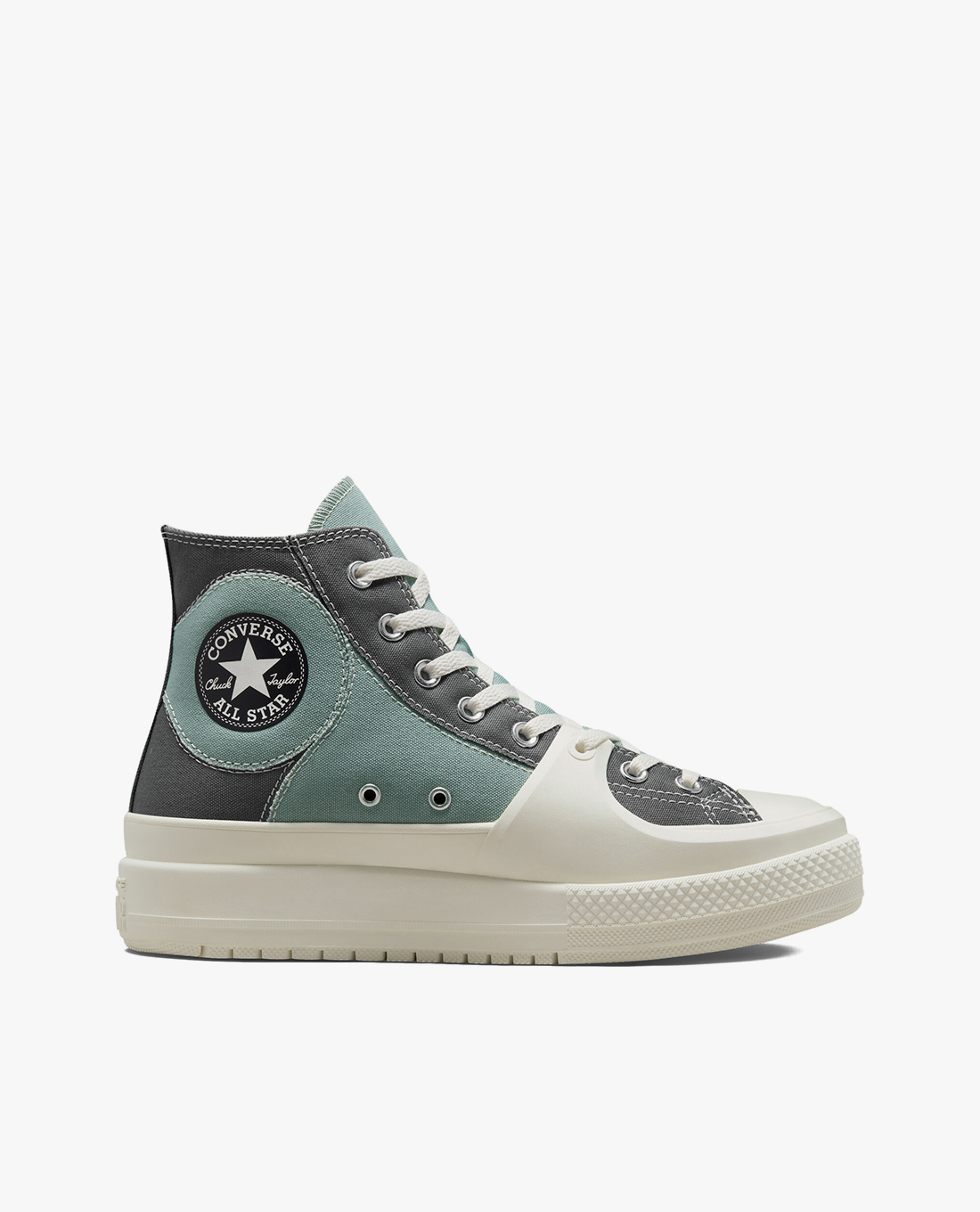 CONVERSE - Giày sneakers unisex cổ cao Chuck Taylor All Star Construct
