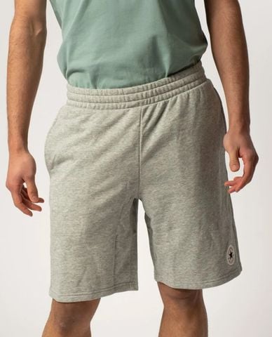  CONVERSE - Quần short nam ngang gối lưng thun Core Chuck Patch 