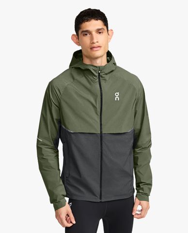  ON RUNNING - Áo khoác thể thao nam phối mũ Core 