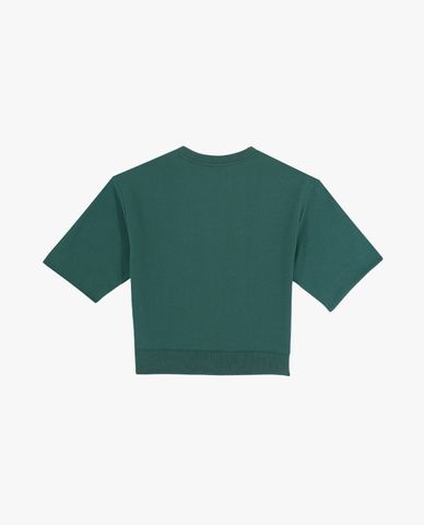  SKECHERS - Áo croptop nữ cổ tròn tay ngắn Athletics 