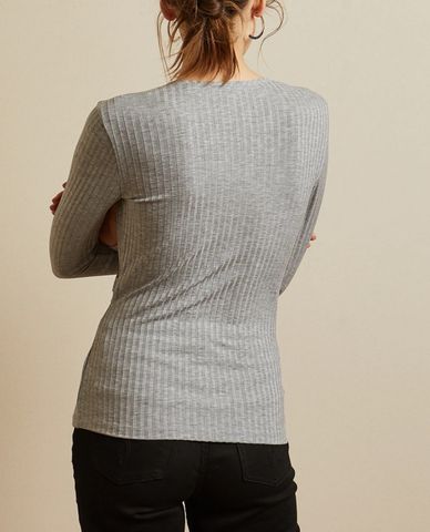  TED BAKER - Áo kiểu nữ tay dài dáng quấn Starlai 