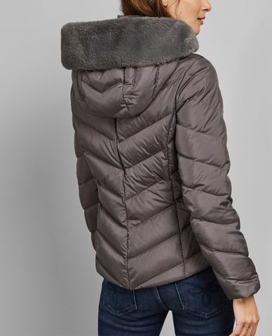  TED BAKER - Áo khoác phao nữ phối mũ Laiya 