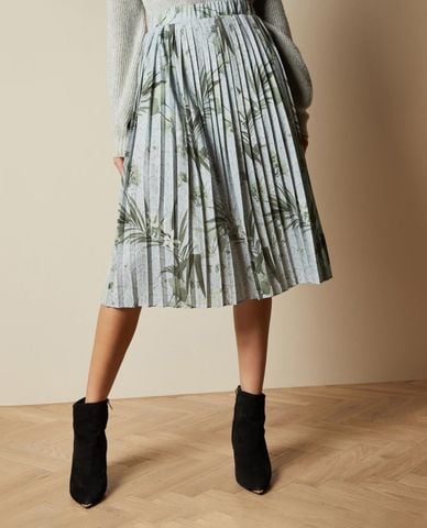  TED BAKER - Chân váy midi xếp li Estie 