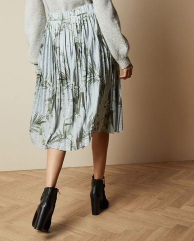  TED BAKER - Chân váy midi xếp li Estie 