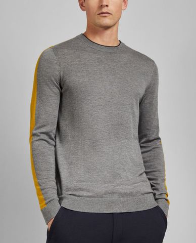  TED BAKER - Áo len nam tay dài Noirmon 