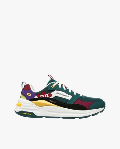  SKECHERS - Giày sneakers nam cổ thấp Global Jogger 