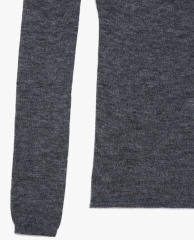  THE KOOPLES - Áo sweater nữ cổ lọ Rib Knit Gray 