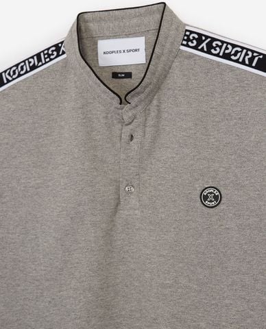  THE KOOPLES - Áo polo nam Officer Collar & Stripes 