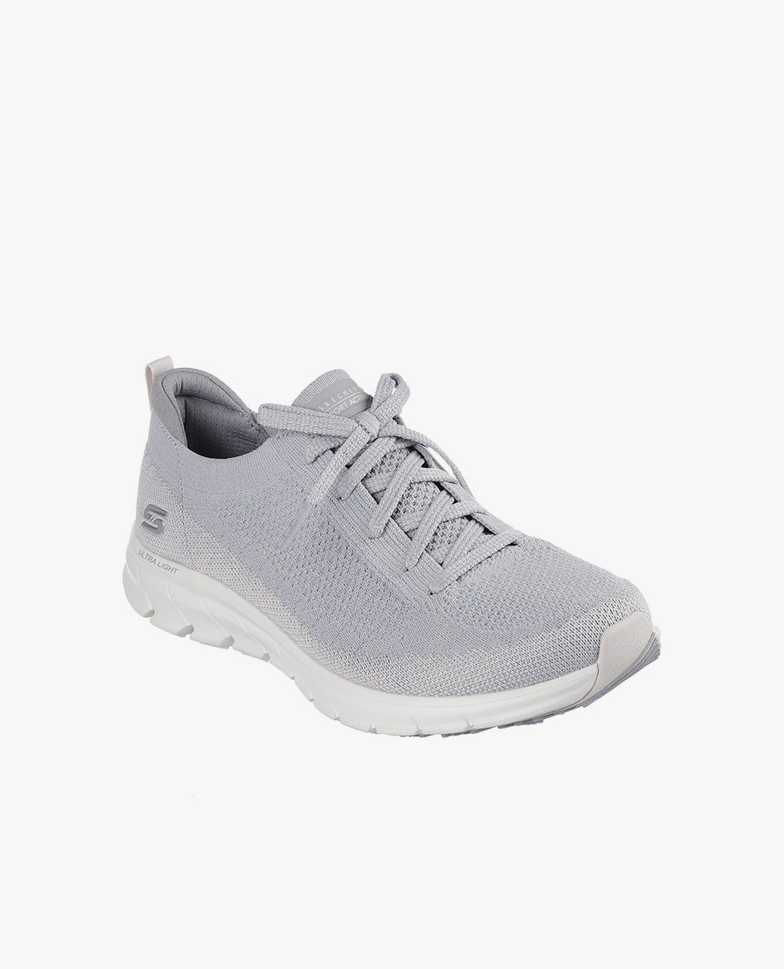 Giày cầu lông dưới 1 triệu SKECHERS Pure Flex màu xám
