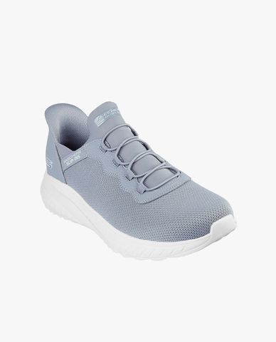  SKECHERS - Giày slip on nam BOBS Squad Chaos 