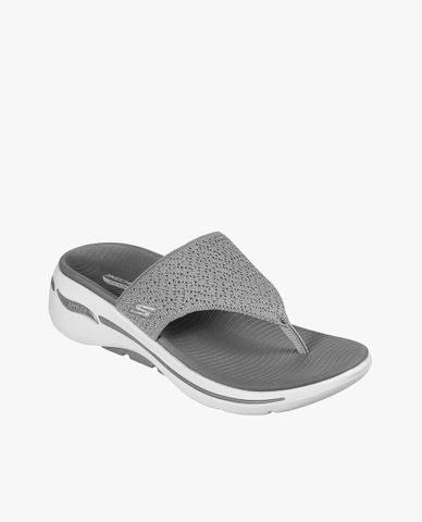 SKECHERS - Dép nữ quai kẹp Go Walk Arch Fit 