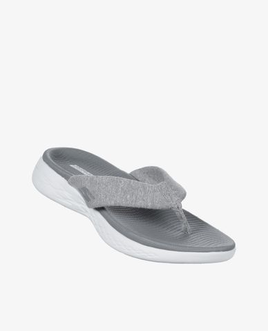  SKECHERS - Dép nữ quai kẹp GO 600 Best Liked 